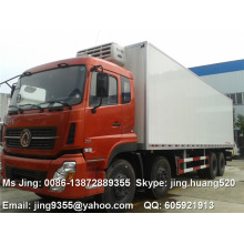 2015 NUEVO Dongfeng TianLong 8x4 camión frigorífico congelador grande, 30-35 tonelada camioneta furgoneta a la venta en Lesotho